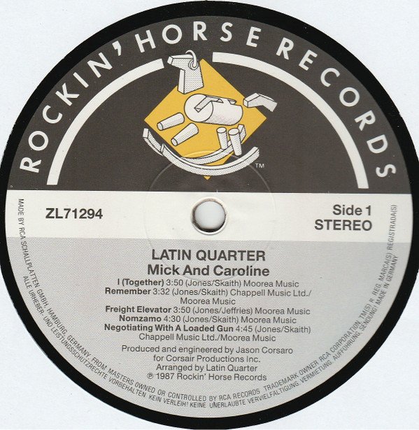 Latin Quarter, LP, Synthpop | Historia Nuestra