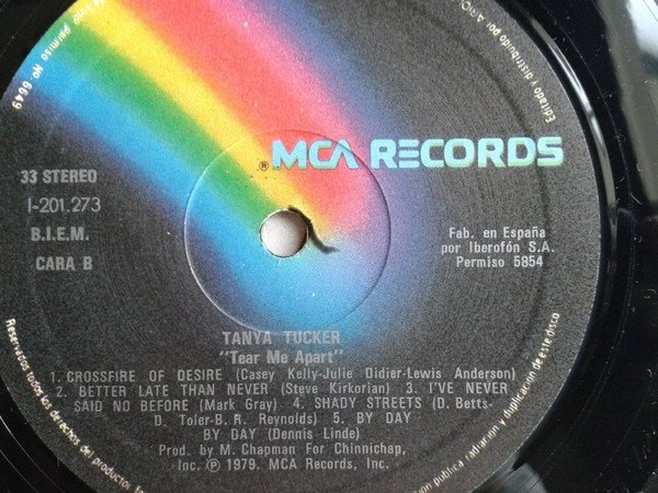 Country Rock, LP, Tanya Tucker | Historia Nuestra