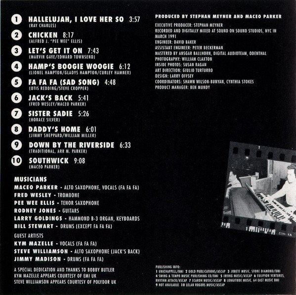 CD, Maceo Parker | Historia Nuestra