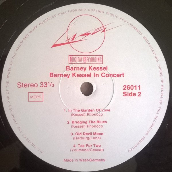 Barney Kessel, LP | Historia Nuestra