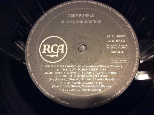 Deep Purple, Hard Rock, LP | Historia Nuestra