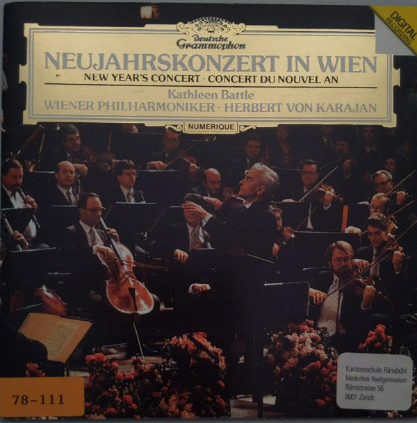 CD, Herbert von Karajan, Kathleen Battle, Wiener Philharmoniker | Historia Nuestra