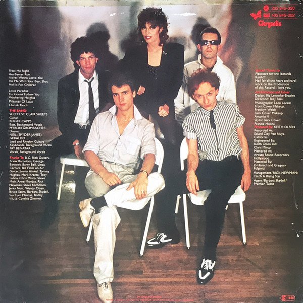 Hard Rock, LP, Pat Benatar, Pop Rock | Historia Nuestra