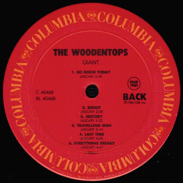 Alternative Rock, LP, The Woodentops | Historia Nuestra
