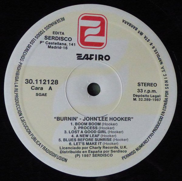 Delta Blues, John Lee Hooker, LP | Historia Nuestra