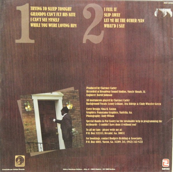 Clarence Carter, LP, Soul | Historia Nuestra