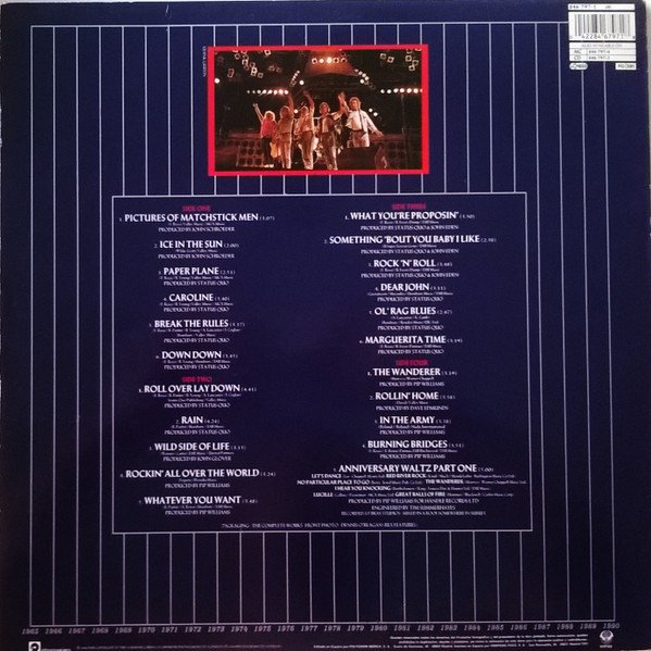 Classic Rock, LP, Pop Rock, Status Quo | Historia Nuestra
