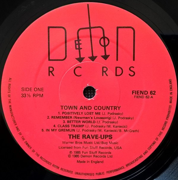 Alternative Rock, Country Rock, Folk Rock, LP, The Rave-Ups | Historia Nuestra