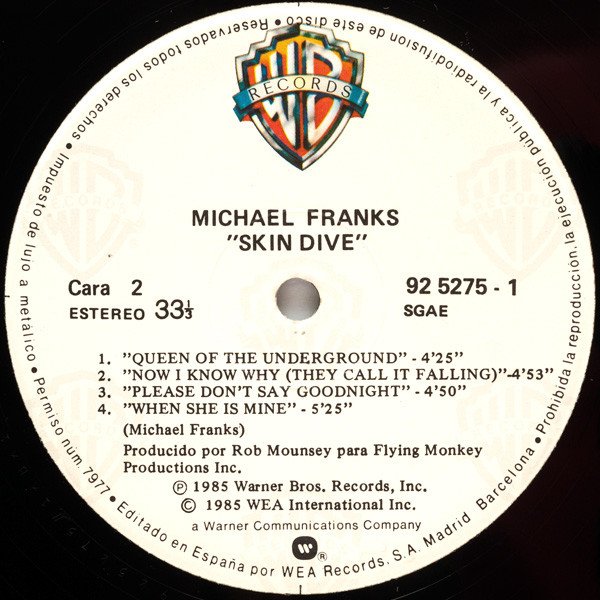 Contemporary Jazz, JazzFunk, LP, Michael Franks, Smooth Jazz | Historia Nuestra