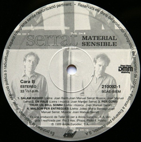 Catalan Music, LP, Serrat* | Historia Nuestra