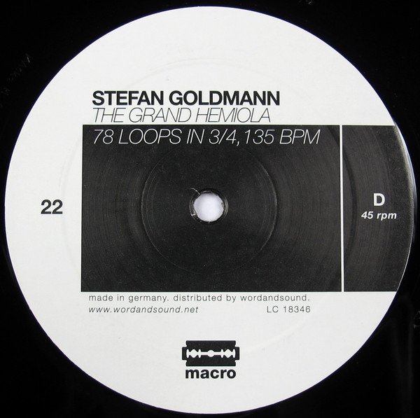 12 inch, Experimental, Stefan Goldmann, Techno | Historia Nuestra