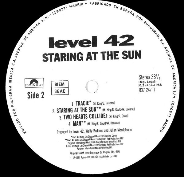 Level 42, LP, Synthpop | Historia Nuestra
