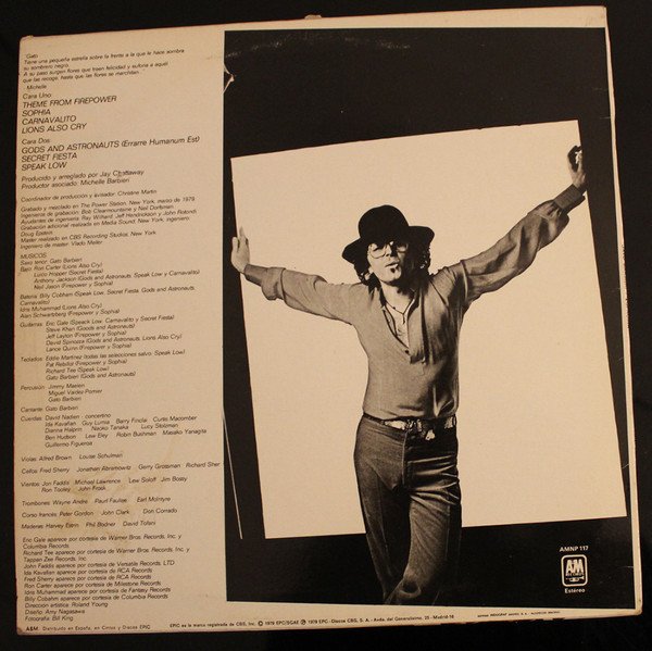 Gato Barbieri, Latin Jazz, LP | Historia Nuestra