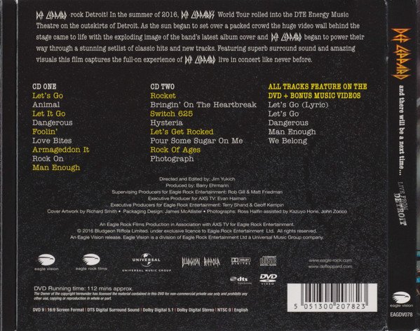 CD, Def Leppard, Hard Rock | Historia Nuestra