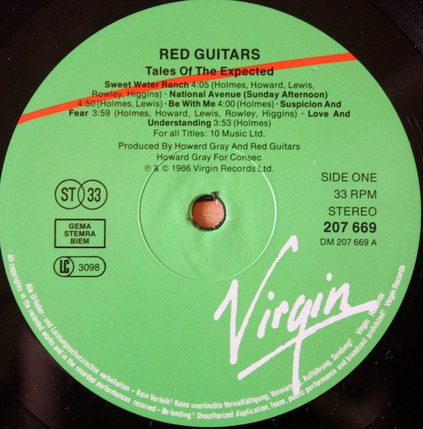Indie Rock, LP, New Wave, Red Guitars | Historia Nuestra