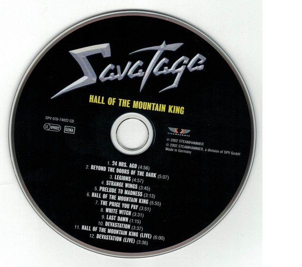 CD, Heavy Metal, Savatage | Historia Nuestra