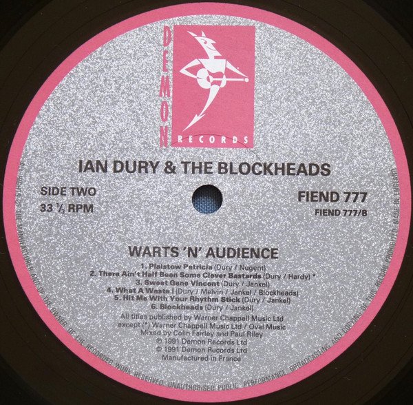 Funk, Ian Dury & The Blockheads*, LP | Historia Nuestra