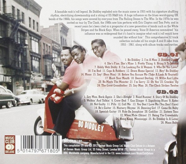Bo Diddley, CD, Chicago Blues, Rock Roll | Historia Nuestra