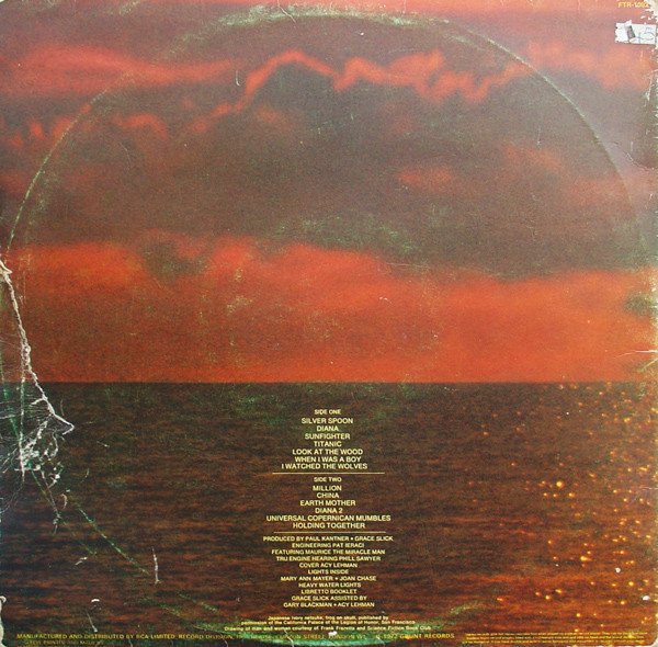 Grace Slick, LP, Paul Kantner, Psychedelic Rock | Historia Nuestra