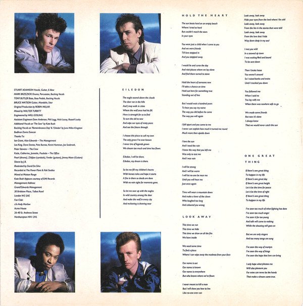 Big Country, LP, Pop Rock | Historia Nuestra