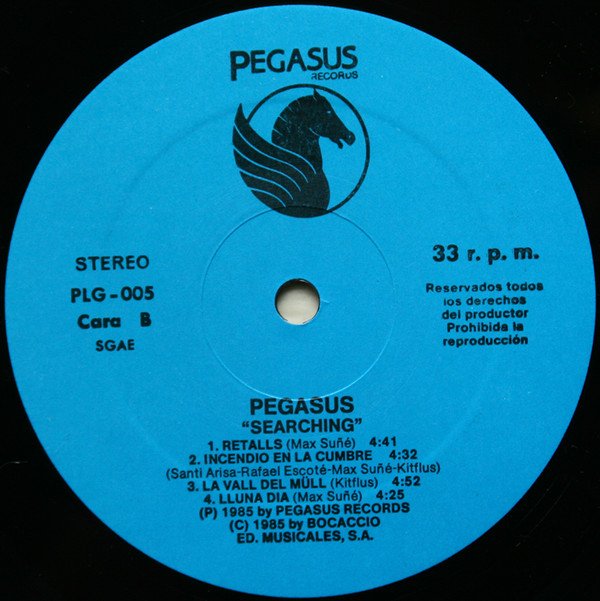 Fusion, JazzRock, LP, Pegasus, Prog Rock | Historia Nuestra