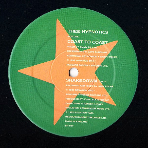 12 inch, Psychedelic Rock, Space Rock, Thee Hypnotics | Historia Nuestra