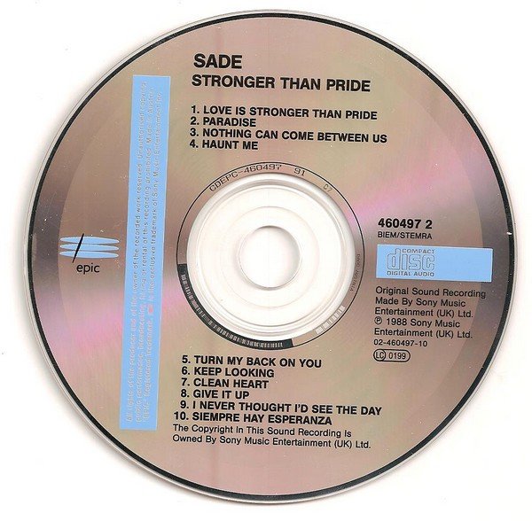 CD, Downtempo, Sade, SoulJazz | Historia Nuestra