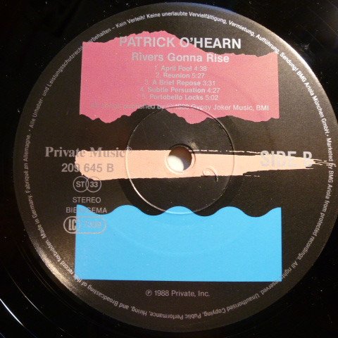 Ambient, LP, Patrick O'Hearn | Historia Nuestra
