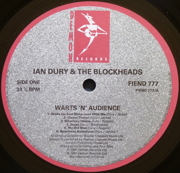 Funk, Ian Dury & The Blockheads*, LP | Historia Nuestra