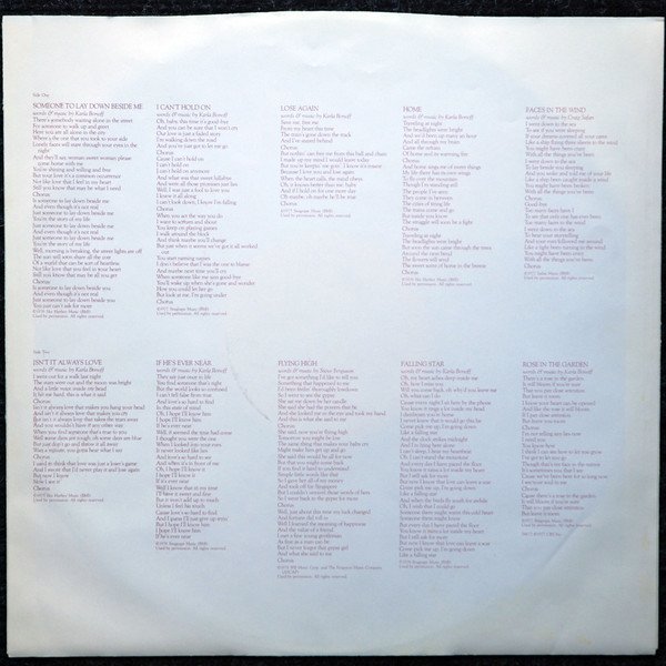 Karla Bonoff Karla Bonoff-LP | Vinilos de Música | Historia Nuestra Karla Bonoff, LP, Vocal | Historia Nuestra