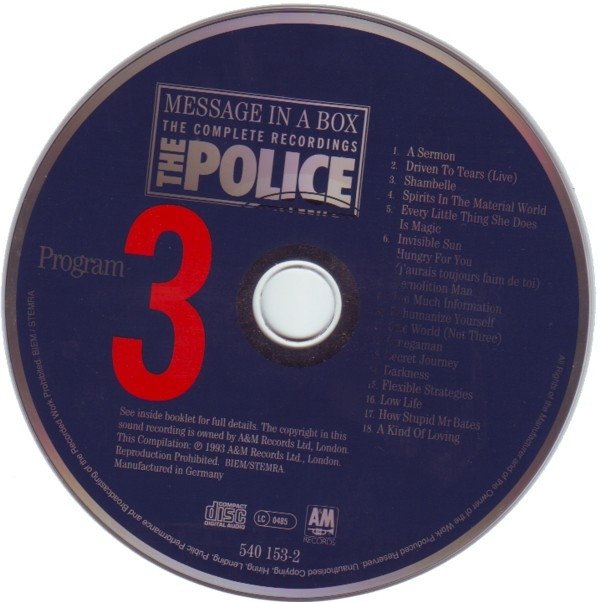 Classic Rock, Ediciones especiales CD, New Wave, Pop Rock, The Police | Historia Nuestra