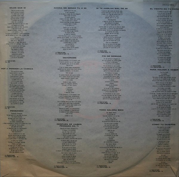 LP, Oil, Pop Rock | Historia Nuestra