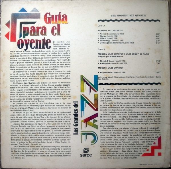 Cool Jazz, Hard Bop, LP, Modern Jazz Quartet* | Historia Nuestra