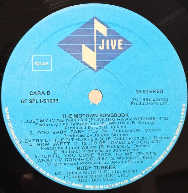 LP, Ruby Turner, SoulJazz | Historia Nuestra