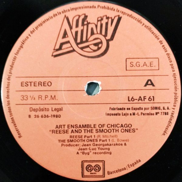 Free Jazz, LP, The Art Ensemble Of Chicago | Historia Nuestra