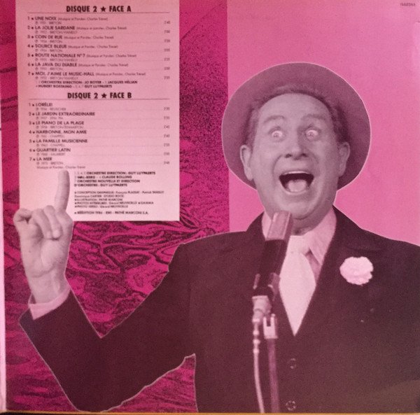 Chanson, Charles Trenet, LP | Historia Nuestra