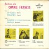 7 inch, Connie Francis, Vocal | Historia Nuestra