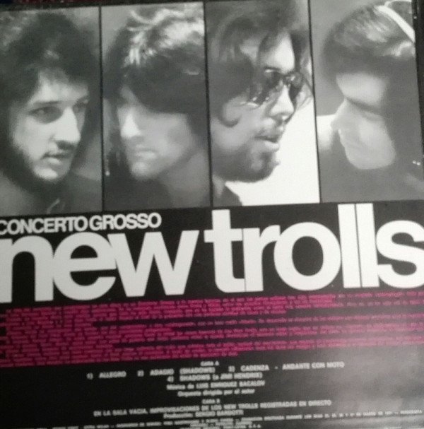 Art Rock, Classic Rock, LP, New Trolls, Prog Rock, Soundtrack | Historia Nuestra