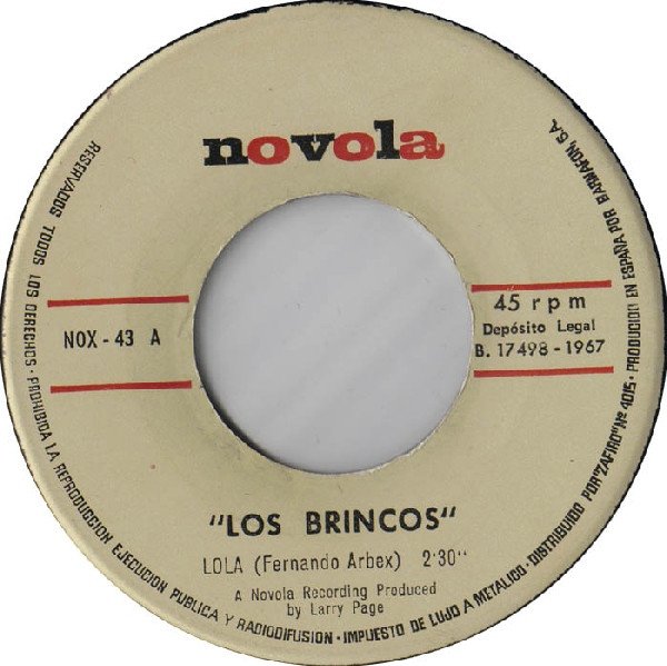 Mi qcGVn jpeg, Los Brincos, Historia Nuestra