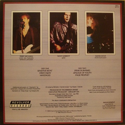 12 inch, New Wave, PostPunk, The Rebekka Frame | Historia Nuestra