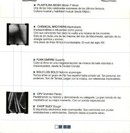 Big Beat, Breakbeat, CD, Downtempo, Drum n Bass, House, Techno, Trip Hop, Various | Historia Nuestra