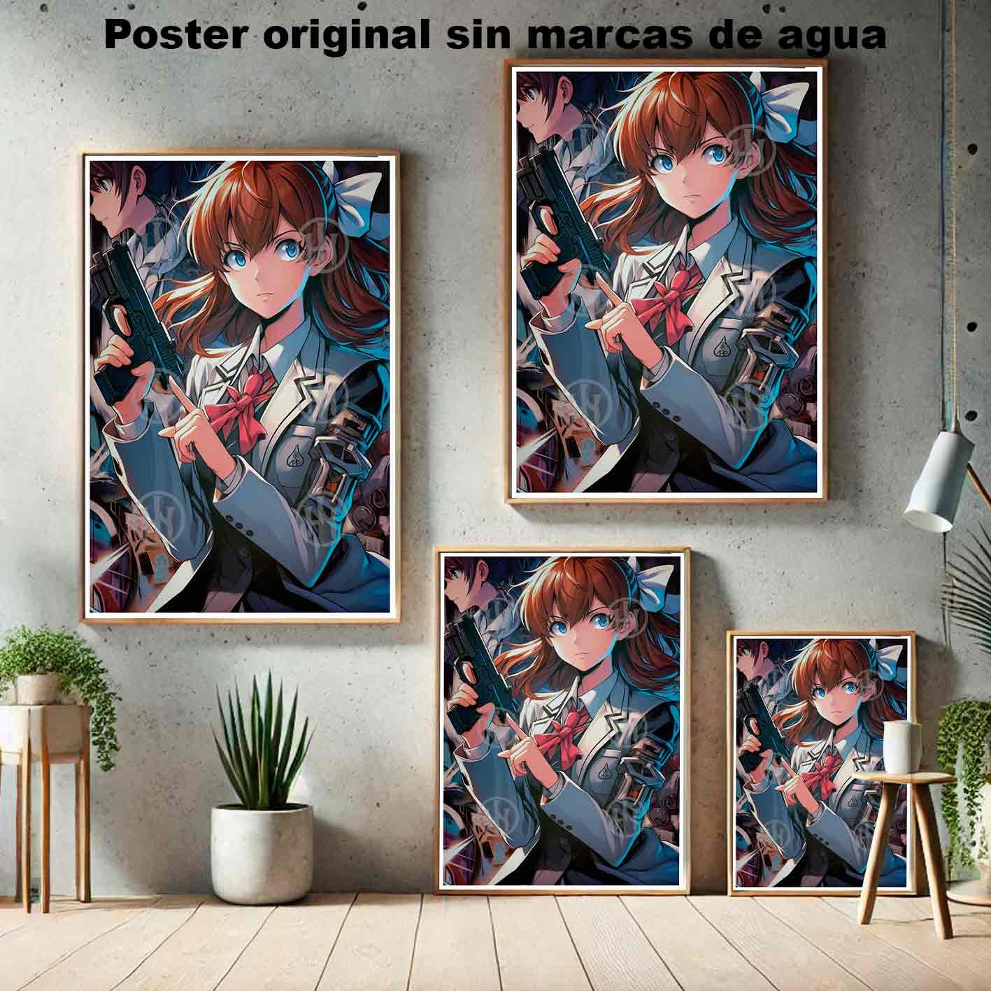 Mikoto Misaka A Certain Scientific Railgun Manga Drama, Mikoto Misaka A Certain Scientific Railgun-El Póster Personalizado, Historia Nuestra