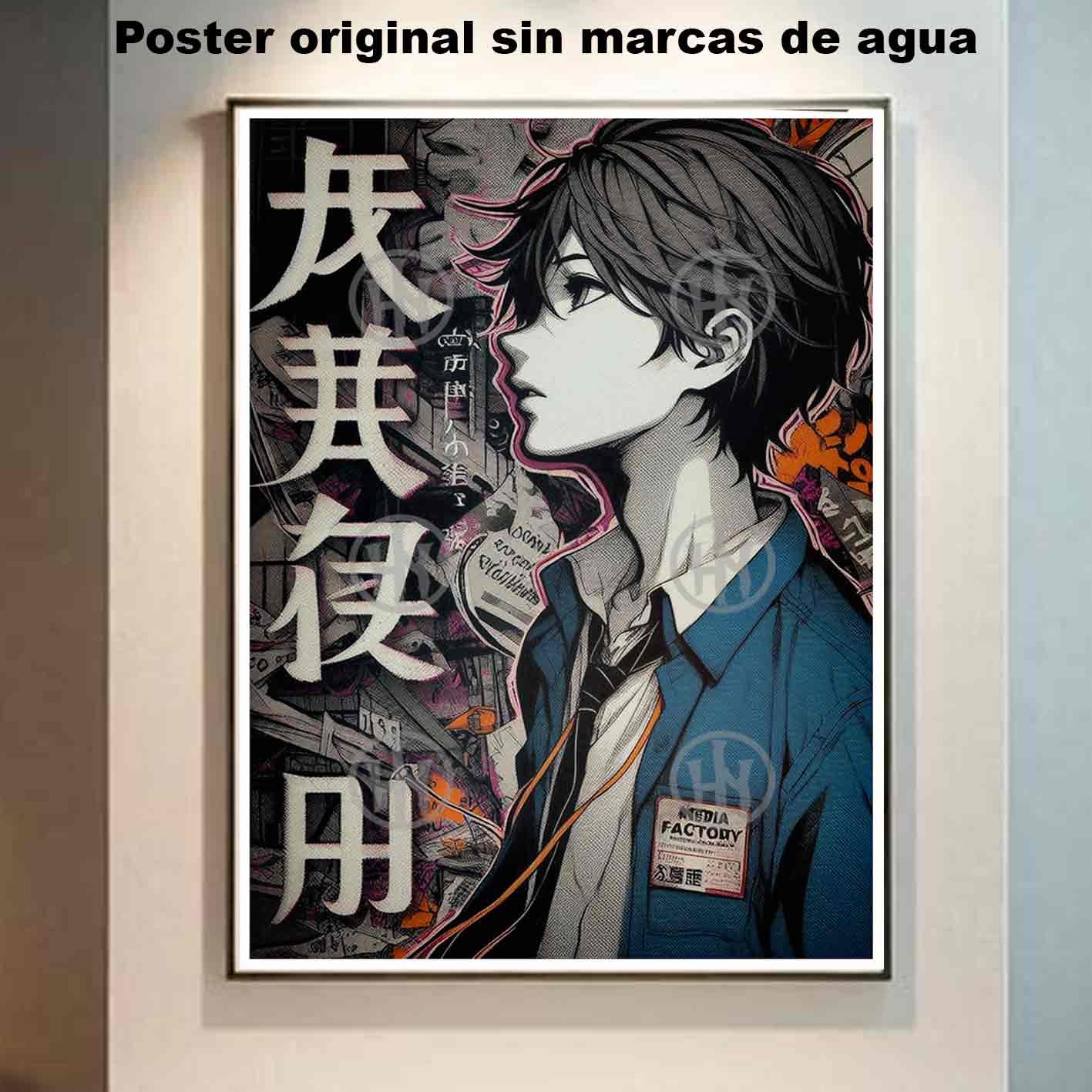 Mikoto Suou A Silent Voice Manga Drama Poster de Hist, Mikoto Suou A Silent Voice-El Póster Personalizado, Historia Nuestra