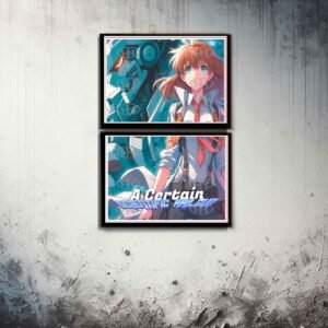 Póster, Poster Ciencia ficciónPosters Historia Nuestra, Póster Manga, Póster Misaka Mikoto - A Certain Scientific Railgun | Historia Nuestra