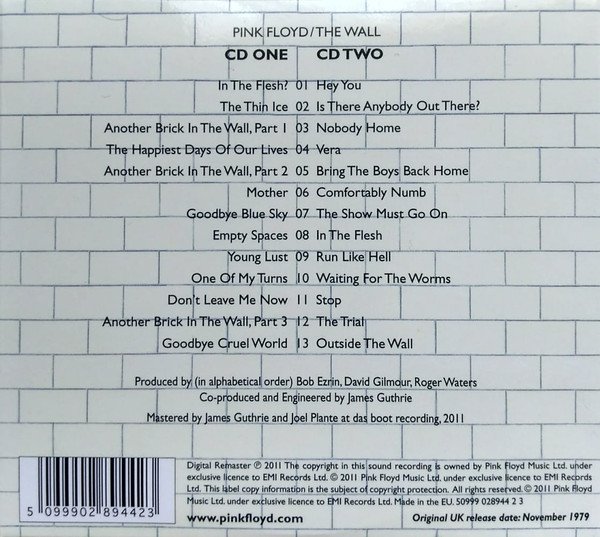 CD, Pink Floyd, Prog Rock | Historia Nuestra
