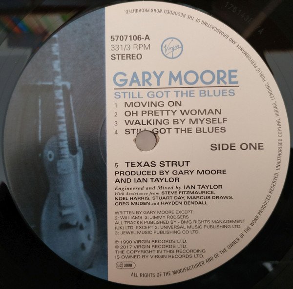 Blues Rock, Gary Moore, LP | Historia Nuestra