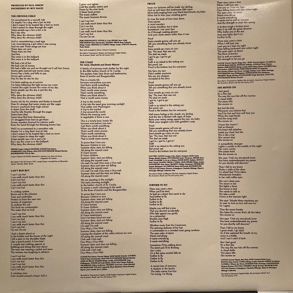 Ethnopop, Folk Rock, LP, Paul Simon, Pop Rock | Historia Nuestra