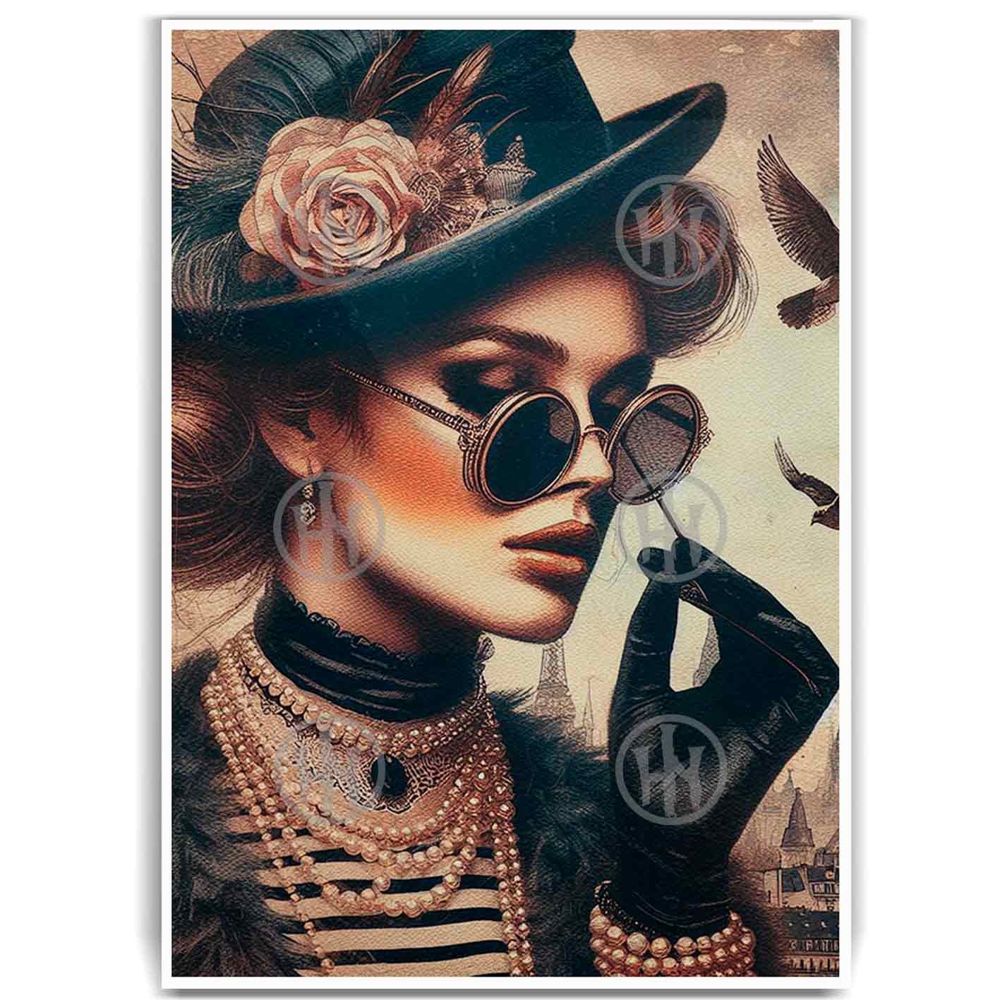 Póster, Poster EstiloPosters Historia Nuestra, Póster Modelos, Póster Retro | Historia Nuestra