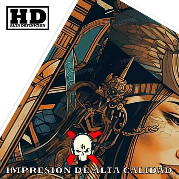 Hanna Poster Castle Rock de Historia Nuestra, Mujeres art deco-El Póster Personalizado, Historia Nuestra