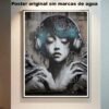 Mural Tatuajes Street Art Poster de Historia Nuestra, Mural-El Póster Personalizado, Historia Nuestra